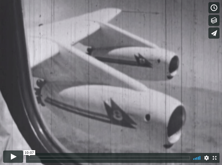 Building and test flying the Douglas DC-8 movie film